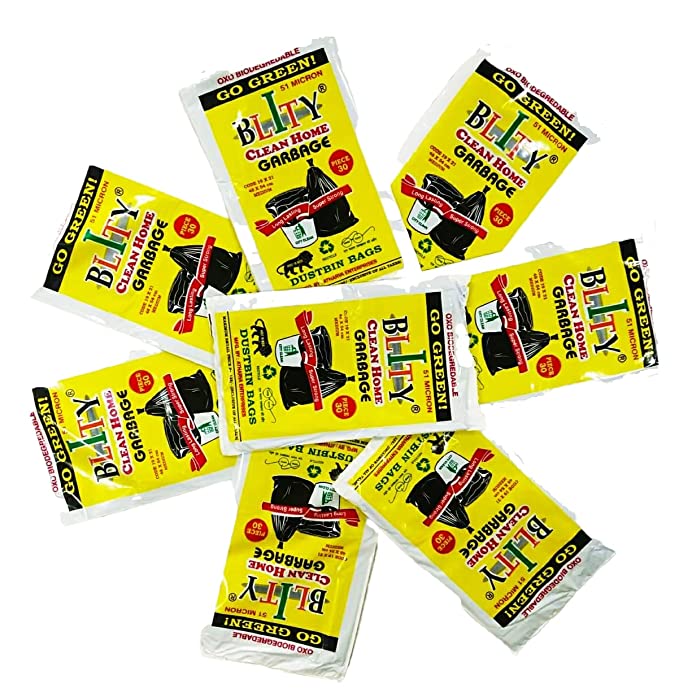BLITY OXO Biodegradable Garbage Bags BLITY OXO Biodegradable Garbage Bags