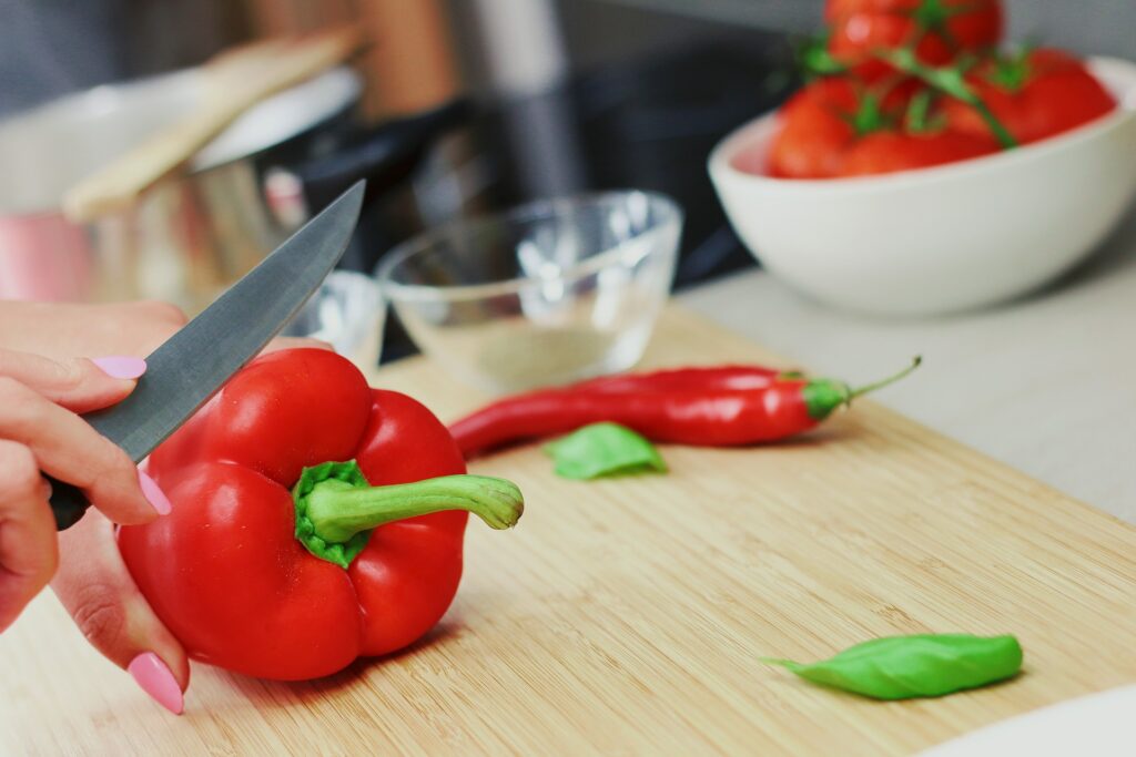 vegetable chopping