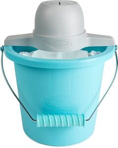 Nostalgia Blue Ice cream maker