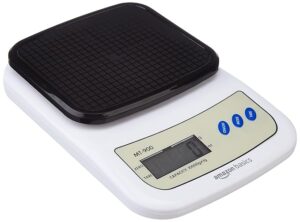 Amazon Basics Portable Digital Weighing Scale for Kitchen